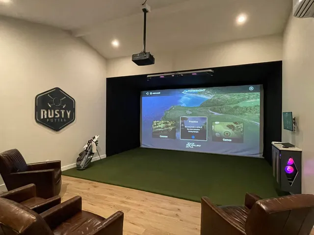 Paradise Valley, Commercial Elite — Trackman 4, full room build, custom millwork